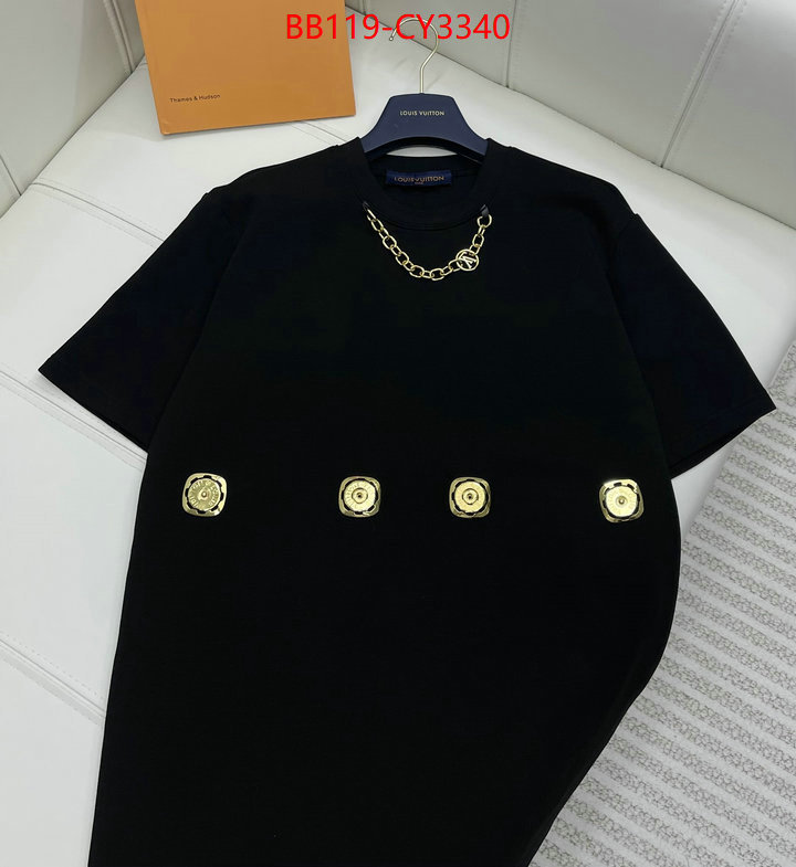 Clothing-LV highest quality replica ID: CY3340 $: 119USD