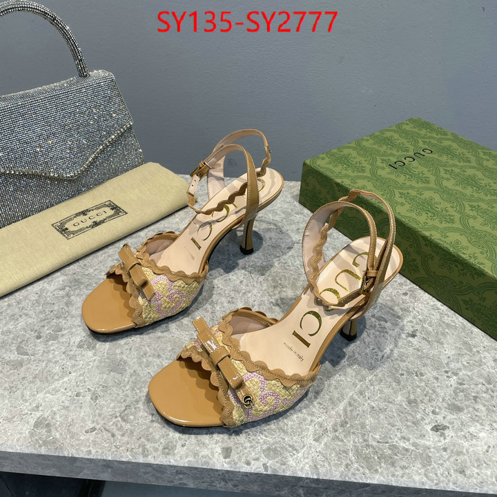 Women Shoes-Gucci highest quality replica ID: SY2777 $: 135USD