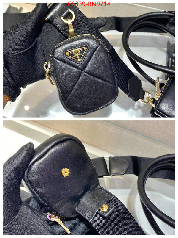 Prada Bags (TOP)-Handbag- store ID: BN9714 $: 339USD