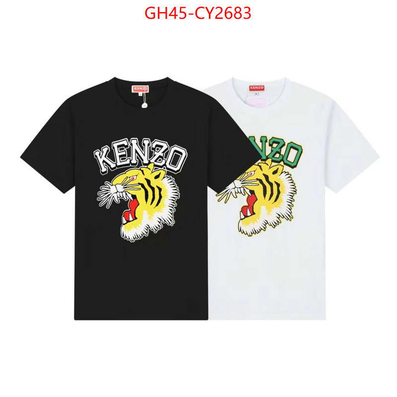 Clothing-KENZO for sale cheap now ID: CY2683 $: 45USD