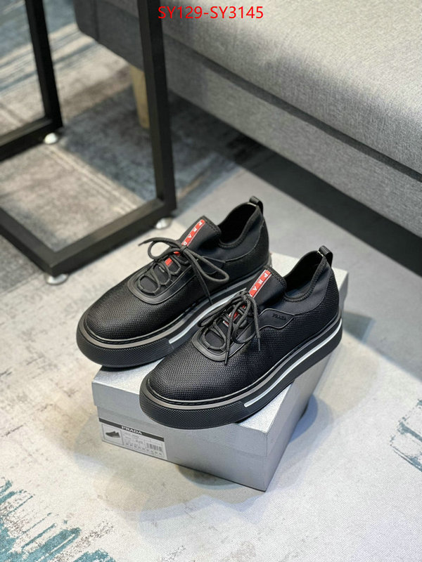 Men shoes-Prada outlet sale store ID: SY3145 $: 129USD