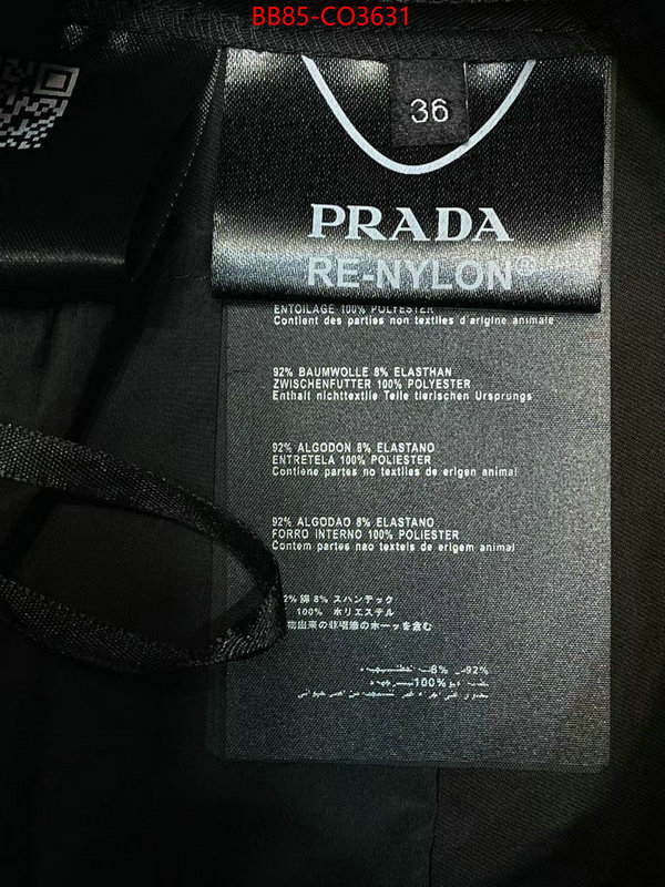 Clothing-Prada aaaaa+ quality replica ID: CO3631 $: 85USD