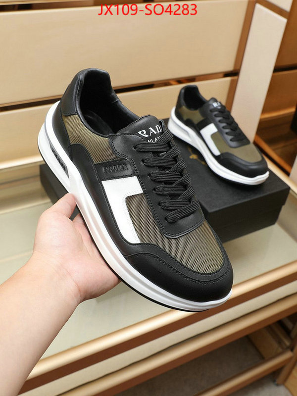 Men shoes-Prada knockoff highest quality ID: SO4283 $: 109USD