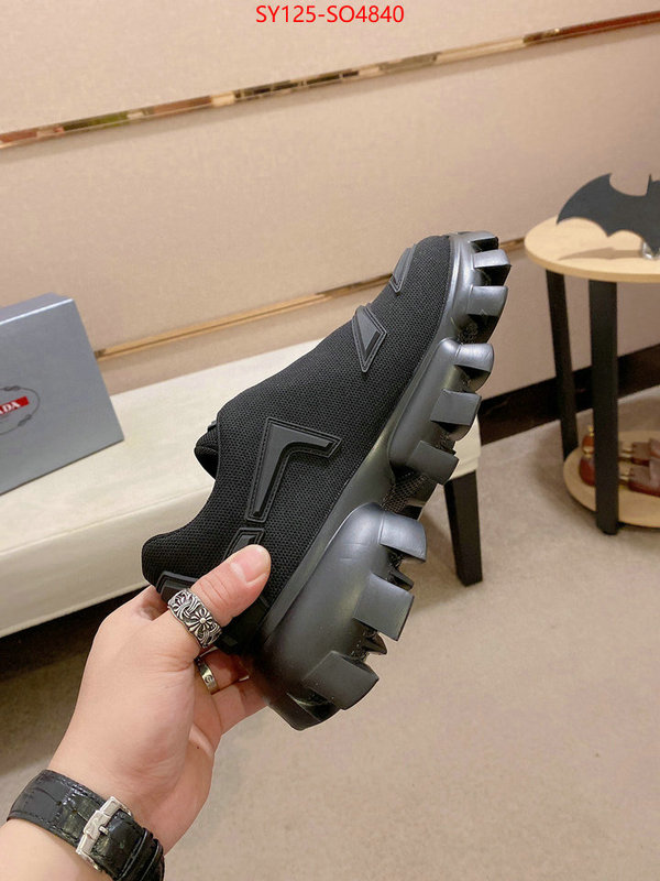 Men shoes-Prada exclusive cheap ID: SO4840 $: 125USD