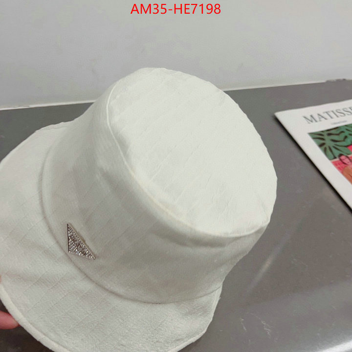 Cap (Hat)-Prada first copy ID: HE7198 $: 35USD