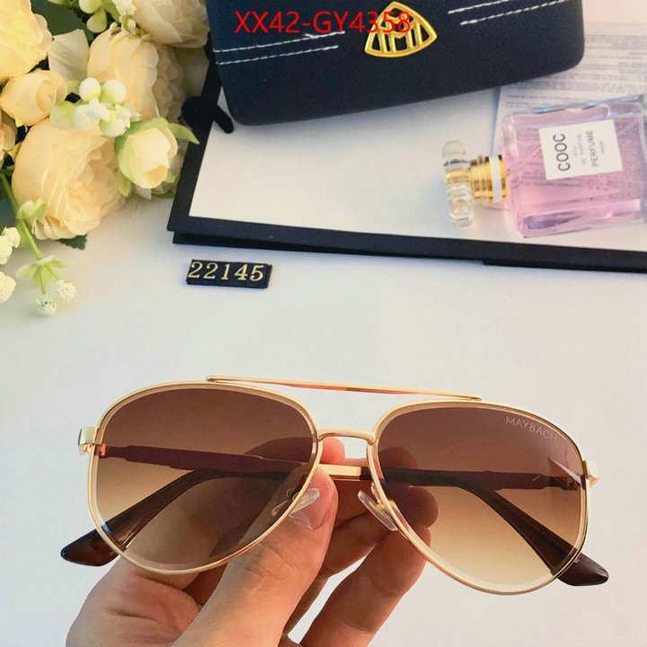 Glasses-Maybach top perfect fake ID: GY4358 $: 42USD