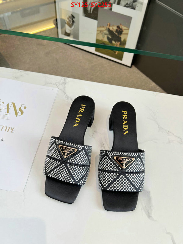 Women Shoes-Prada highest quality replica ID: SY2255 $: 125USD