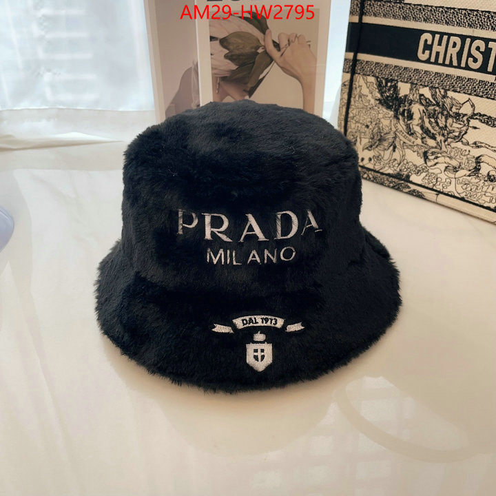 Cap (Hat)-Prada the best quality replica ID: HW2795 $: 29USD