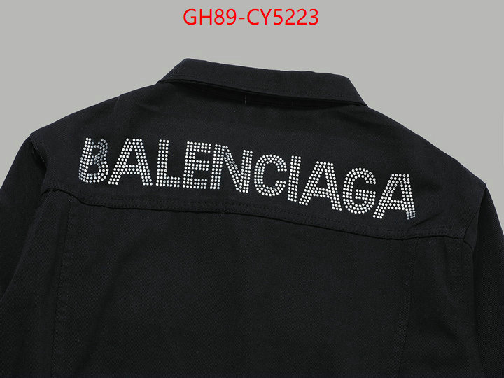 Clothing-Balenciaga supplier in china ID: CY5223 $: 89USD