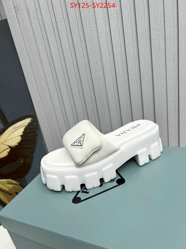 Women Shoes-Prada high quality happy copy ID: SY2254 $: 125USD