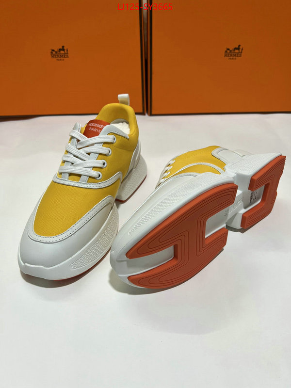 Women Shoes-Hermes top perfect fake ID: SY3665 $: 125USD