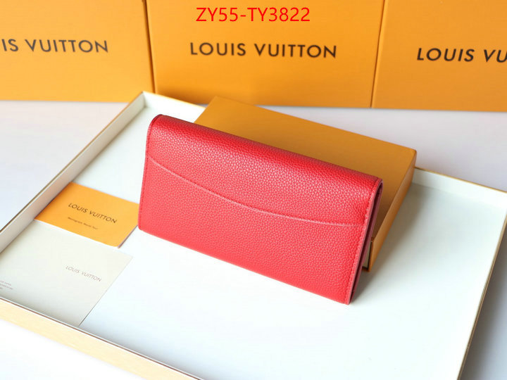 LV Bags(4A)-Wallet buying replica ID: TY3822 $: 55USD