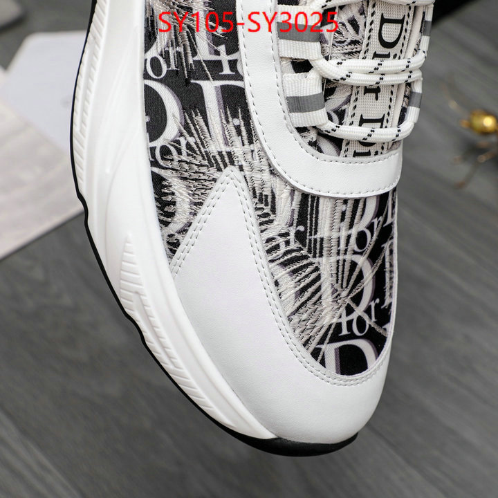 Men shoes-Dior perfect quality ID: SY3025 $: 105USD