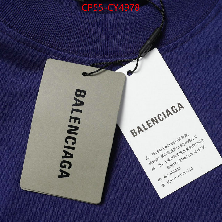 Clothing-Balenciaga where should i buy replica ID: CY4978 $: 55USD