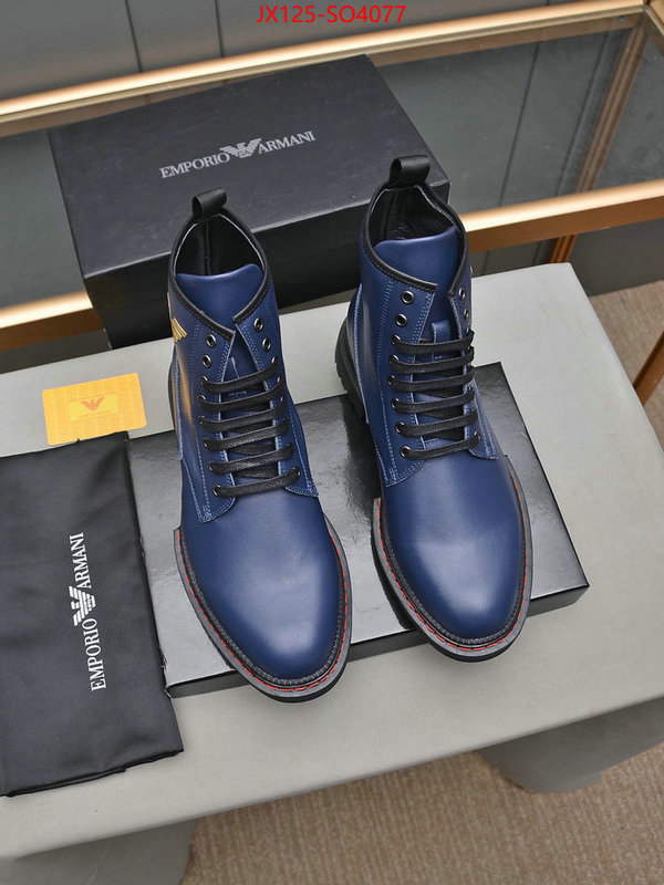 Men shoes-Armani new designer replica ID: SO4077 $: 125USD