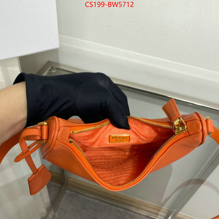 Prada Bags (TOP)-Re-Edition 2000 buy high-quality fake ID: BW5712 $: 199USD