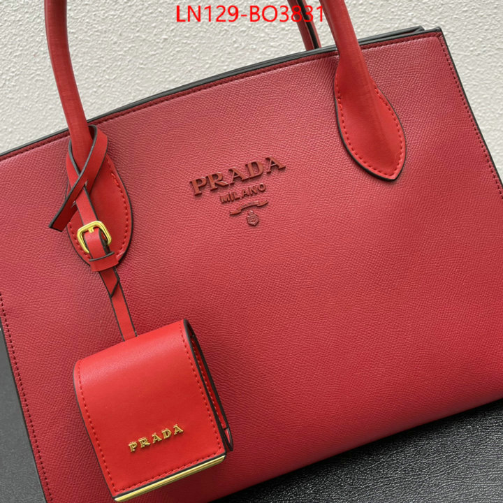 Prada Bags (4A)-Handbag- online from china ID: BO3831 $: 129USD