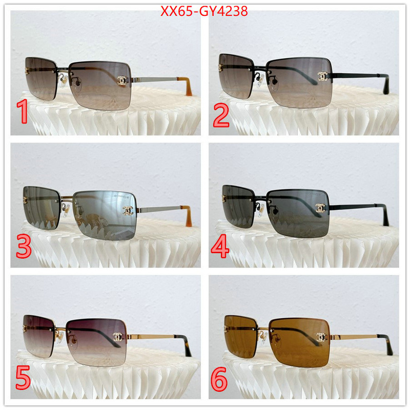 Glasses-Chanel top designer replica ID: GY4238 $: 65USD