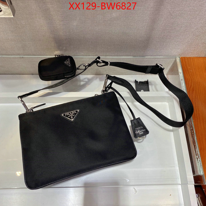 Prada Bags (TOP)-Diagonal- wholesale 2023 replica ID: BW6827 $: 129USD