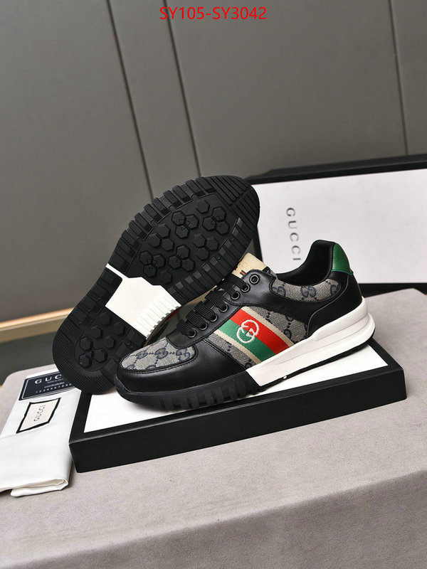 Men Shoes-Gucci where to buy replicas ID: SY3042 $: 105USD