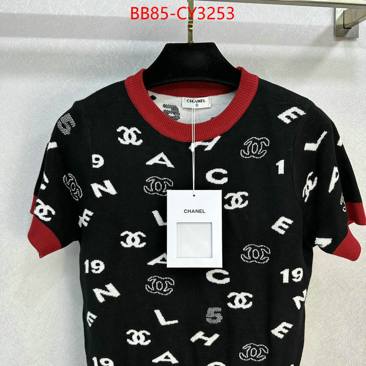 Clothing-Chanel where to buy the best replica ID: CY3253 $: 85USD