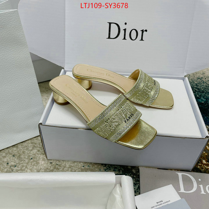 Women Shoes-Dior wholesale china ID: SY3678 $: 109USD