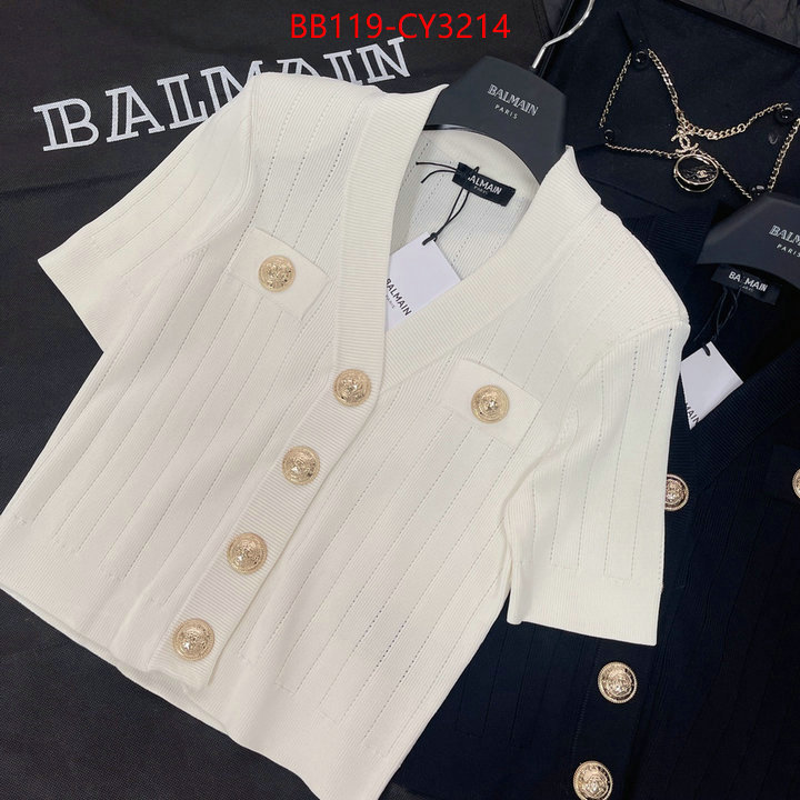 Clothing-Balmain what ID: CY3214 $: 119USD