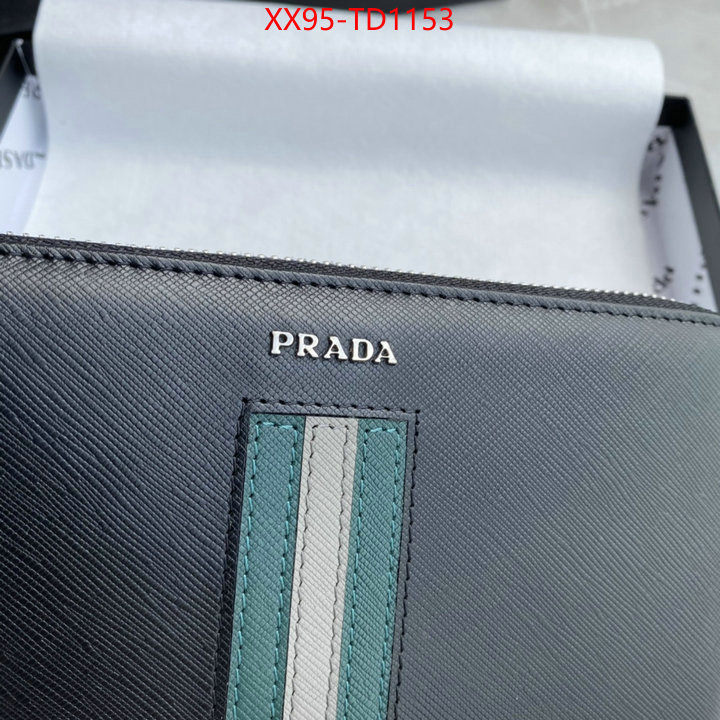 Prada Bags (TOP)-Wallet 2023 aaaaa replica 1st copy ID: TD1153 $: 95USD