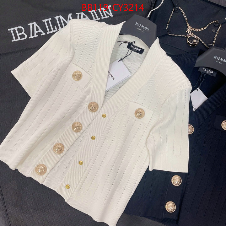 Clothing-Balmain what ID: CY3214 $: 119USD