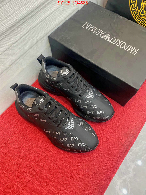 Men shoes-Armani the quality replica ID: SO4885 $: 125USD