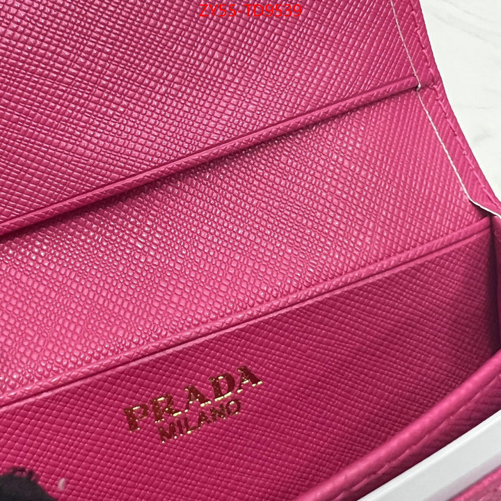 Prada Bags (4A)-Wallet where can i find ID: TD9539 $: 55USD