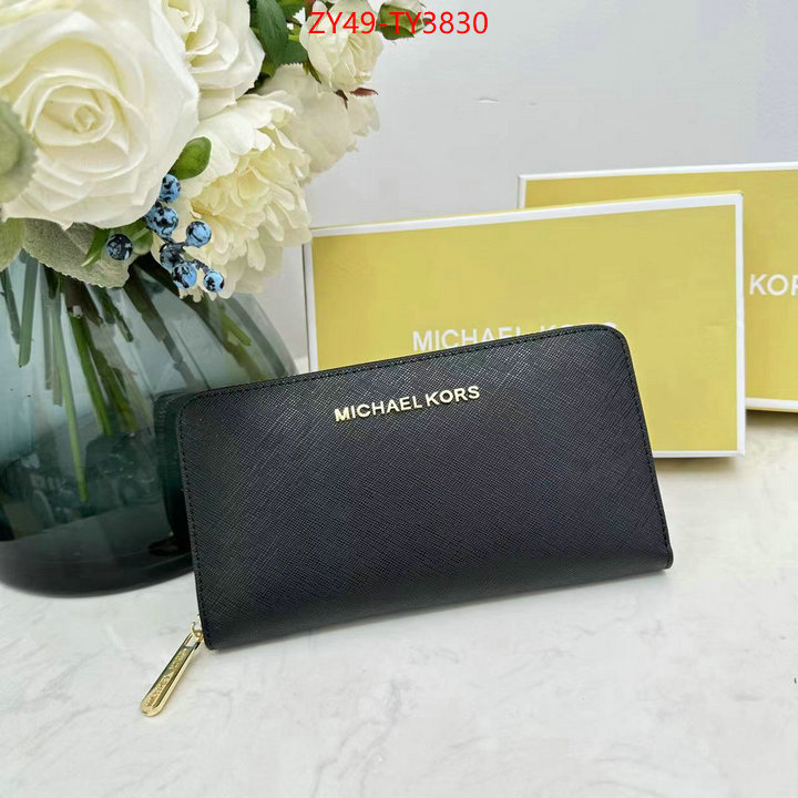 Michael Kors Bags(4A)-Wallet buy cheap ID: TY3830 $: 49USD