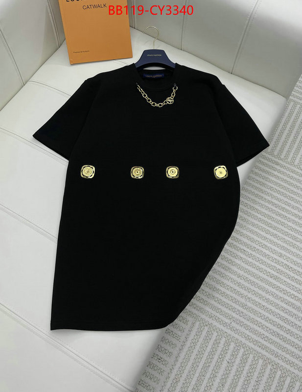 Clothing-LV highest quality replica ID: CY3340 $: 119USD