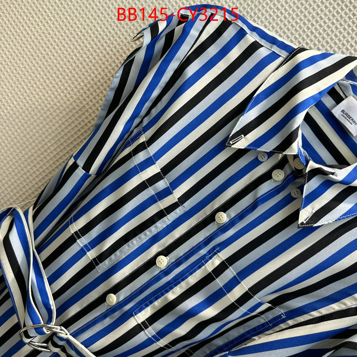 Clothing-Burberry replicas ID: CY3215 $: 145USD