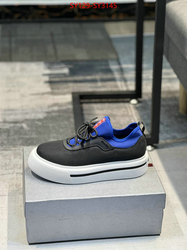 Men shoes-Prada outlet sale store ID: SY3145 $: 129USD