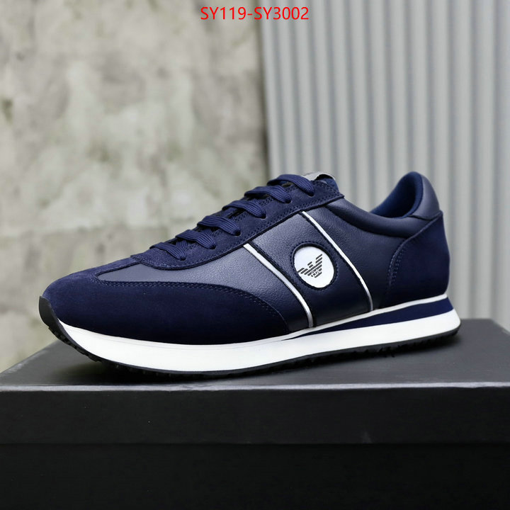 Men shoes-Armani where can i buy the best quality ID: SY3002 $: 119USD