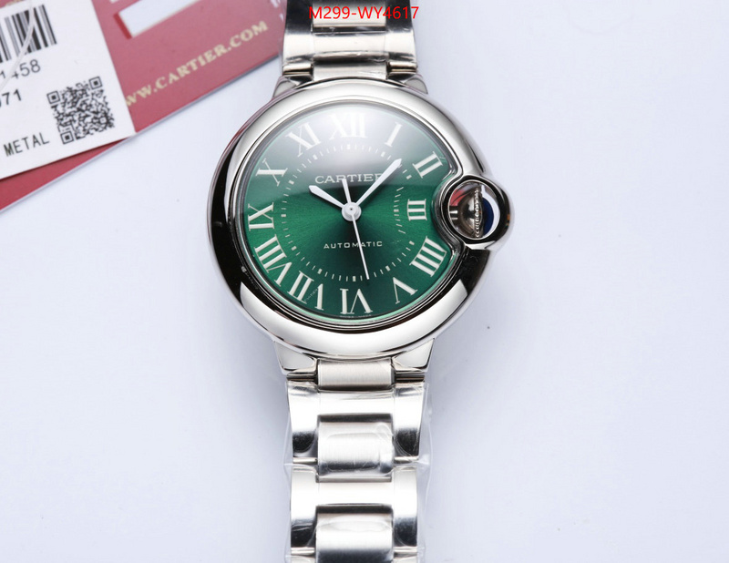 Watch(TOP)-Cartier high quality customize ID: WY4617 $: 299USD