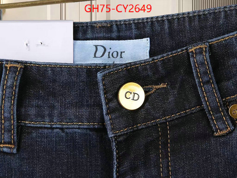 Clothing-Dior replica 1:1 ID: CY2649 $: 75USD