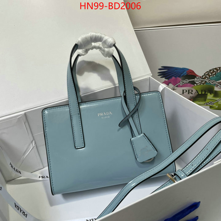 Prada Bags (4A)-Handbag- outlet 1:1 replica ID: BD2006 $: 99USD