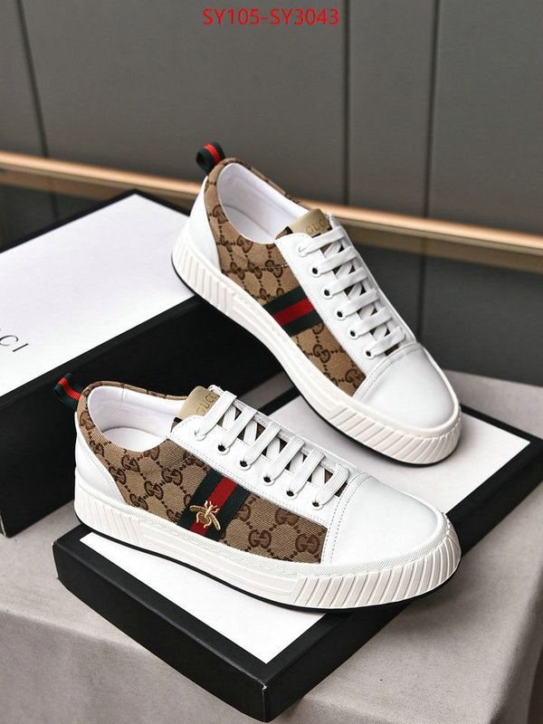 Men Shoes-Gucci where to buy replicas ID: SY3043 $: 105USD