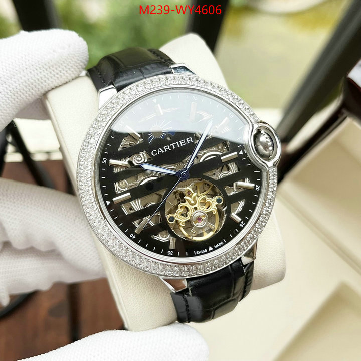 Watch(TOP)-Cartier luxury fashion replica designers ID: WY4606 $: 239USD