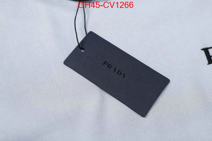 Clothing-Prada top quality replica ID: CV1266 $: 45USD