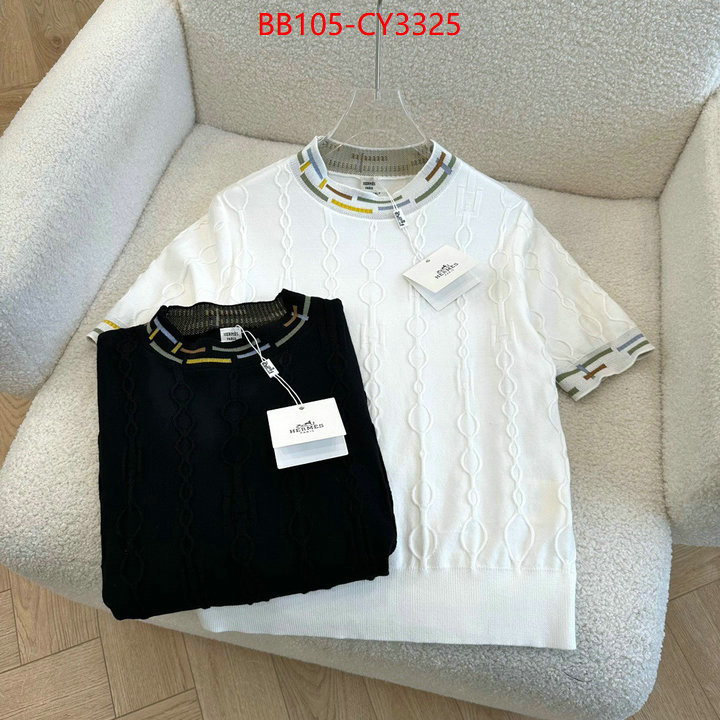 Clothing-Hermes best replica 1:1 ID: CY3325 $: 105USD