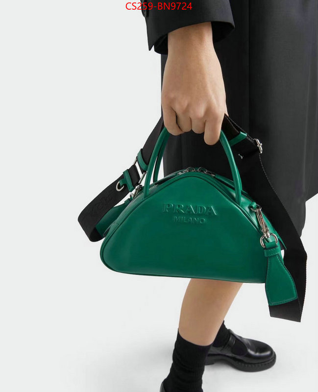 Prada Bags (TOP)-Diagonal- wholesale china ID: BN9724 $: 259USD