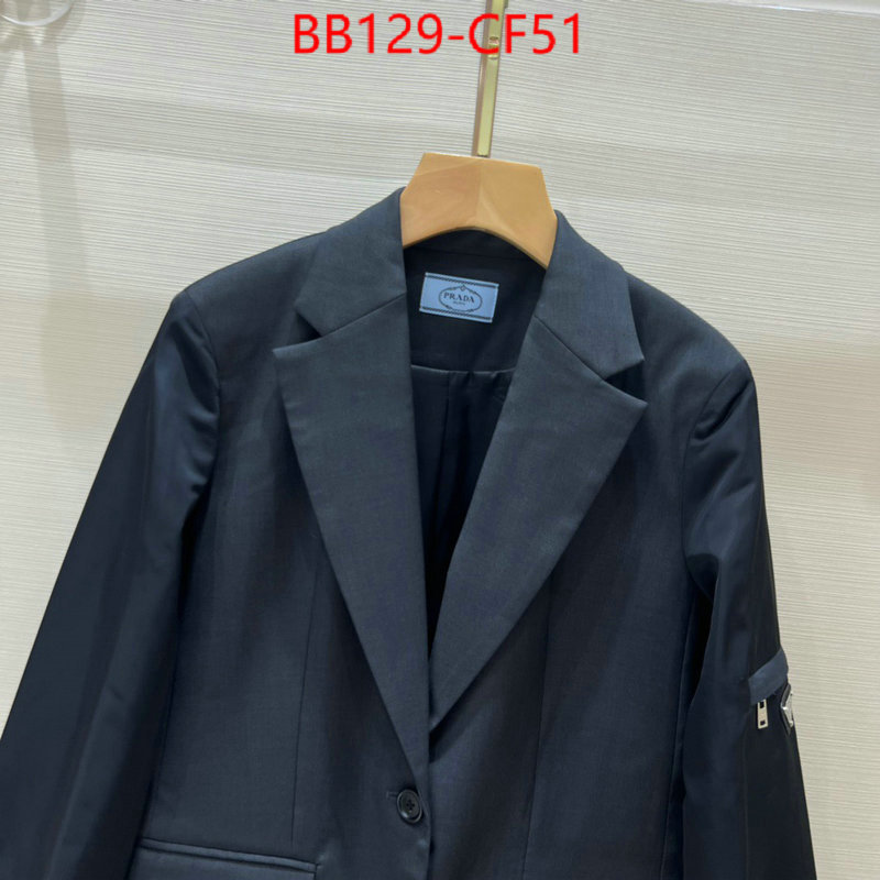 Clothing-Prada where to buy fakes ID: CF51 $: 129USD