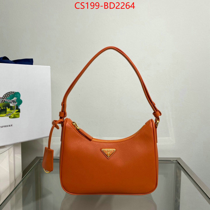 Prada Bags (TOP)-Re-Edition 2000 buy 2023 replica ID: BD2264 $: 199USD