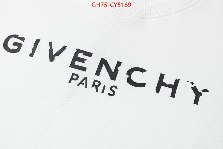 Clothing-Givenchy perfect quality ID: CY5169 $: 75USD