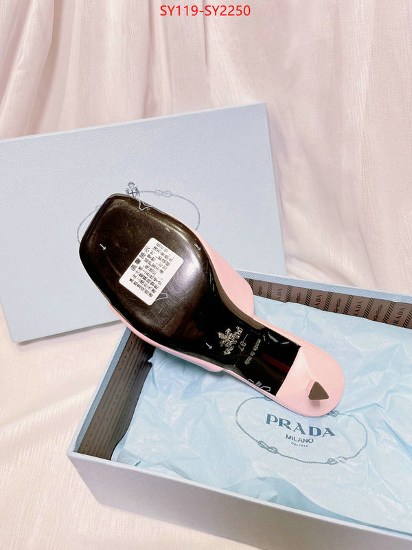 Women Shoes-Prada 2023 replica wholesale cheap sales online ID: SY2250 $: 119USD