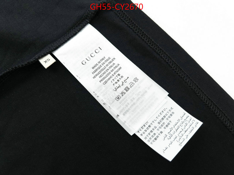 Clothing-Gucci where could you find a great quality designer ID: CY2670 $: 55USD