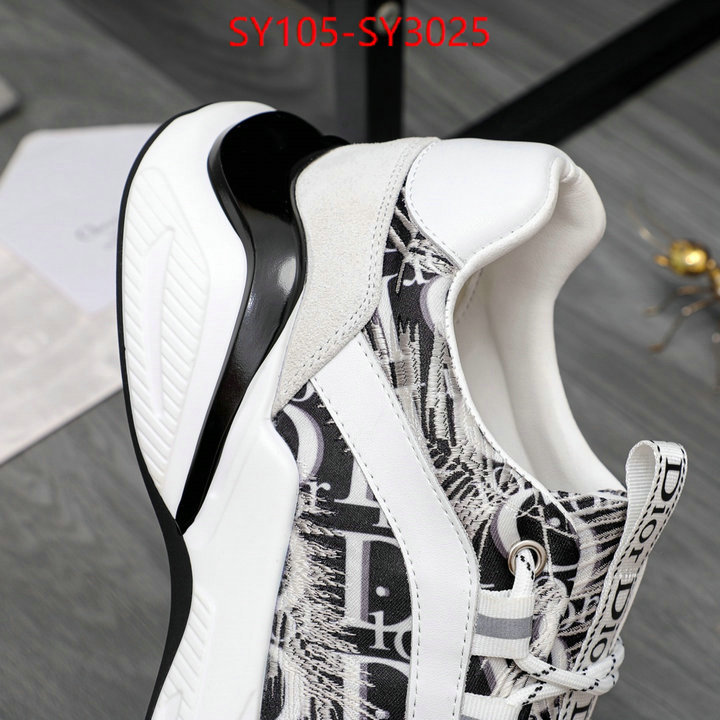 Men shoes-Dior perfect quality ID: SY3025 $: 105USD